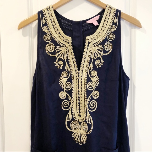 Lilly Pulitzer Carlotta Stretch Shift Dress sz 6 - Picture 5 of 8